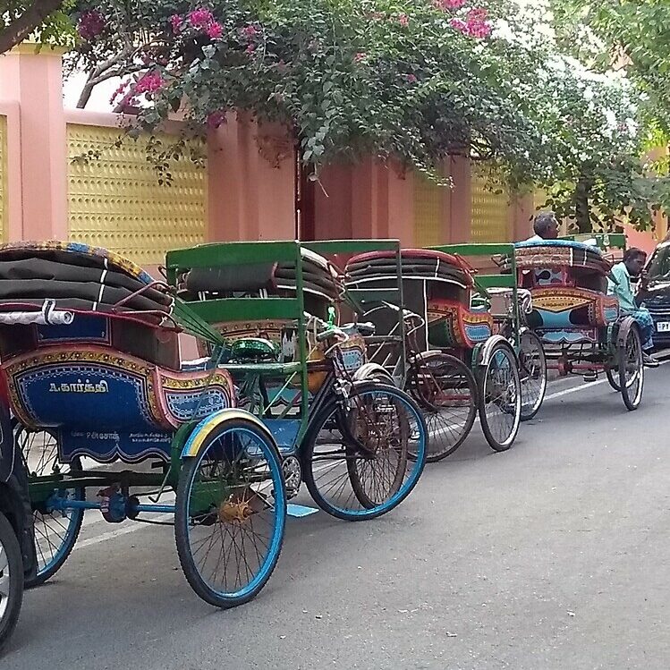 Pondichery Cyclo pousse